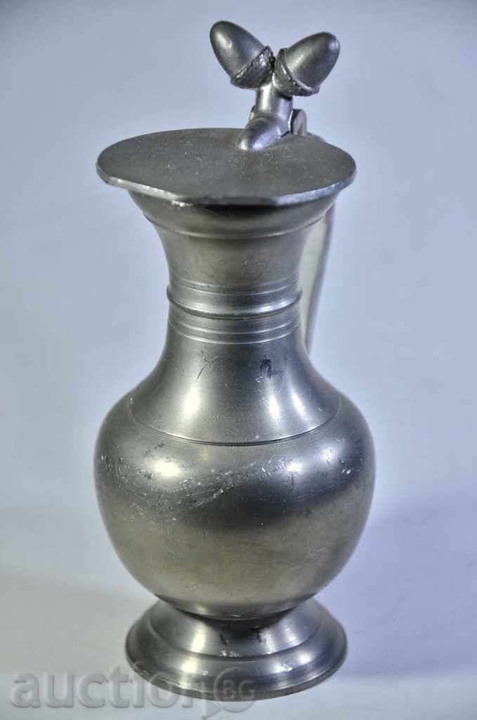 Διακοσμητικά μικρό κανάτα του ψευδαργύρου - 7