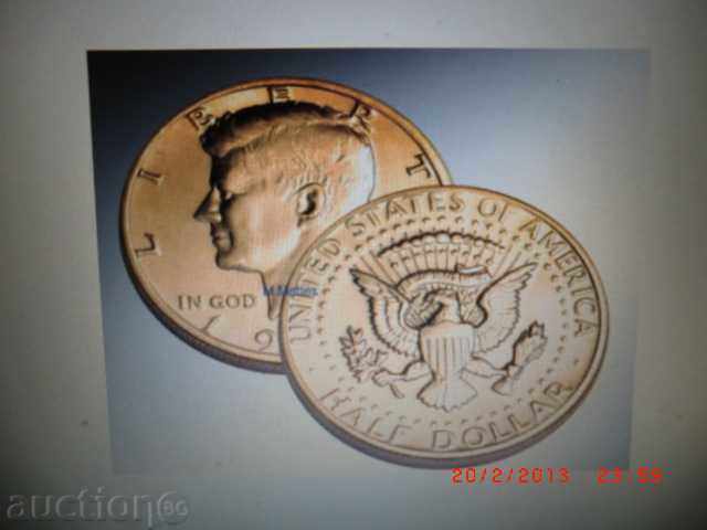 1/2 GOLD DOLLAR 2011 collector's year