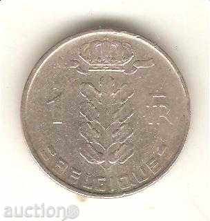 + Belgium 1 franc 1955 French legend