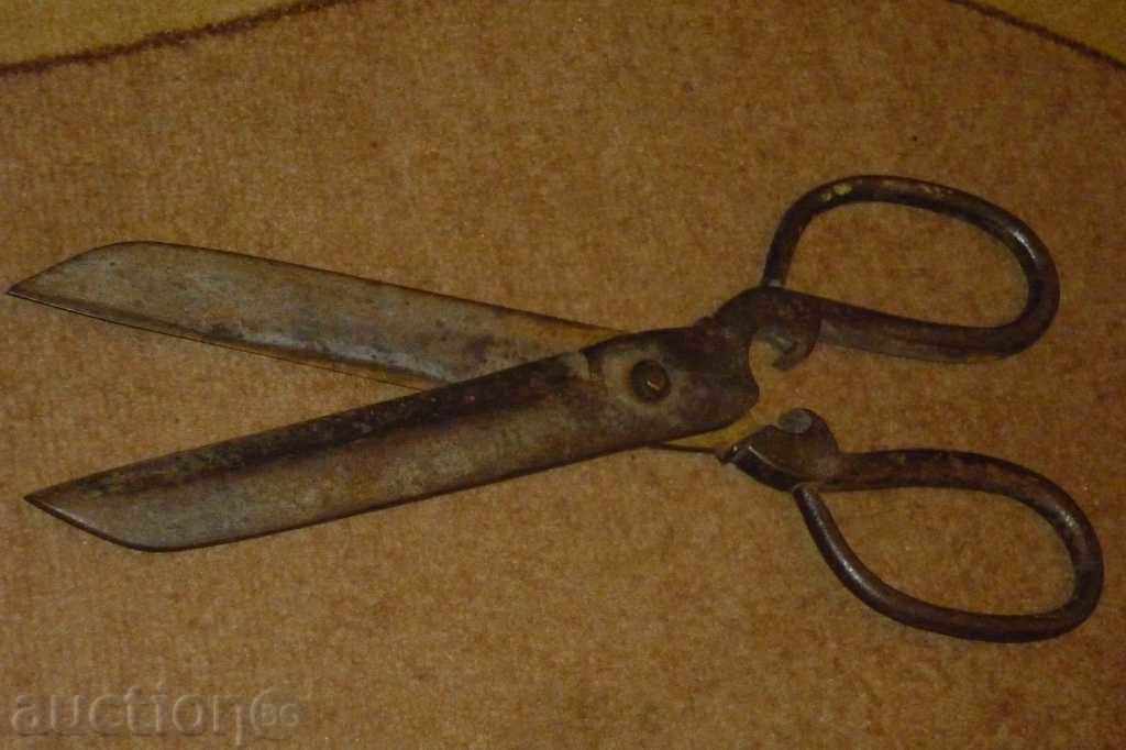 Auction  Forged abadian scissors - the first half of the 19th century