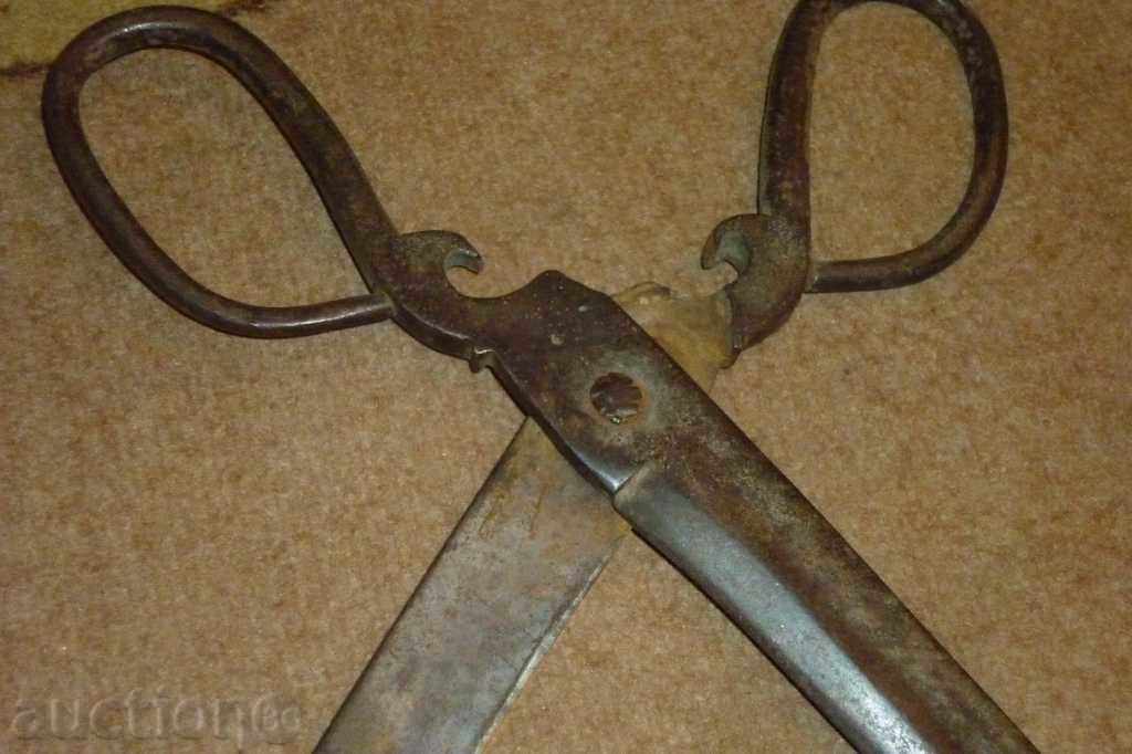Forged abadian scissors - the first half of the 19th century - 5 Forged abadian scissors - the first half of the 19th century - 5