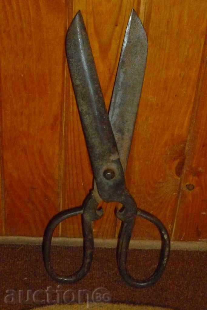 Forged abadian scissors - the first half of the 19th century - 7