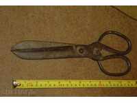 Forged abadian scissors - the first half of the 19th century