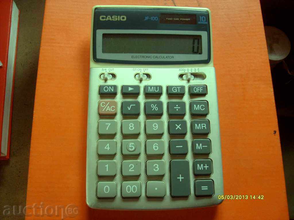 Casio Calculator-jf-100