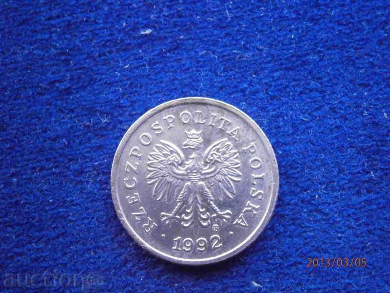 20 groshes 1992 Poland with price 0.30 BGN | € 0.15 20 groshes 1992 Poland with price 0.30 BGN | € 0.15