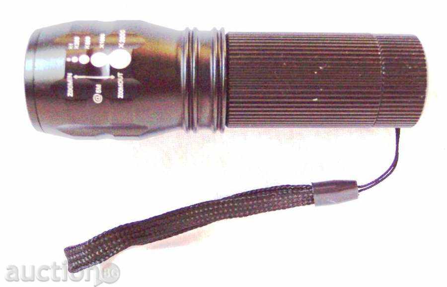 Flashlight GL-K01, POLICE 1000W with zoom