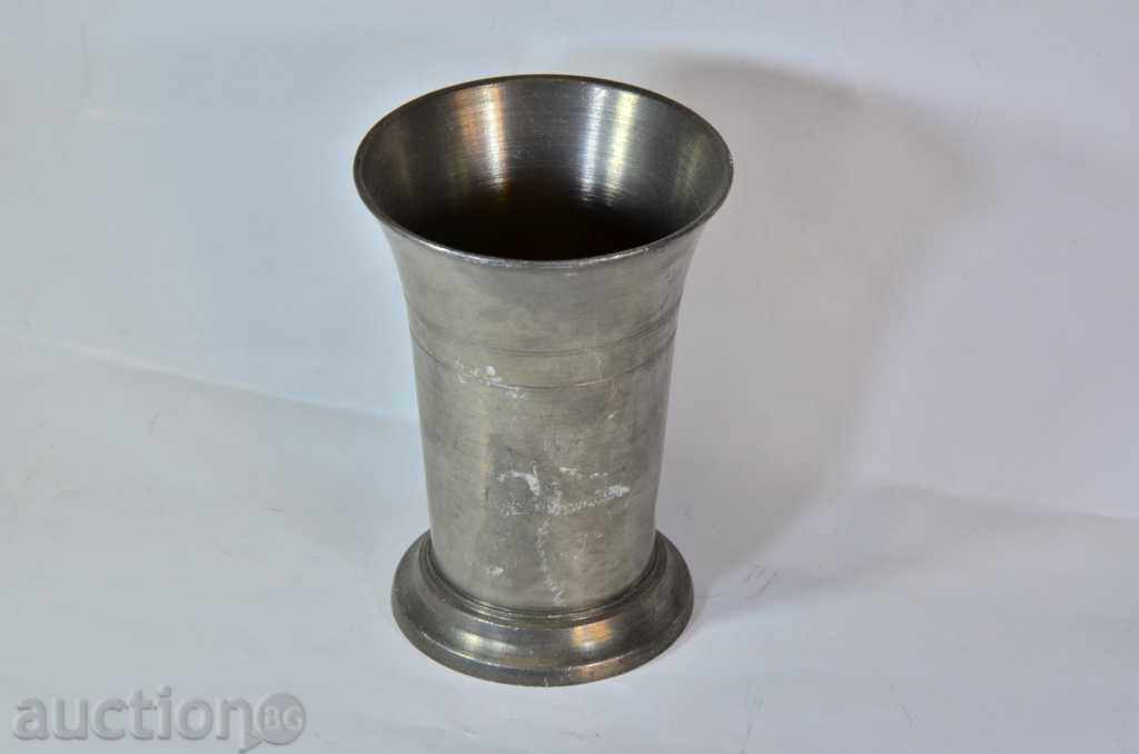 Decorative zinc cup