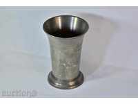 Decorative zinc cup