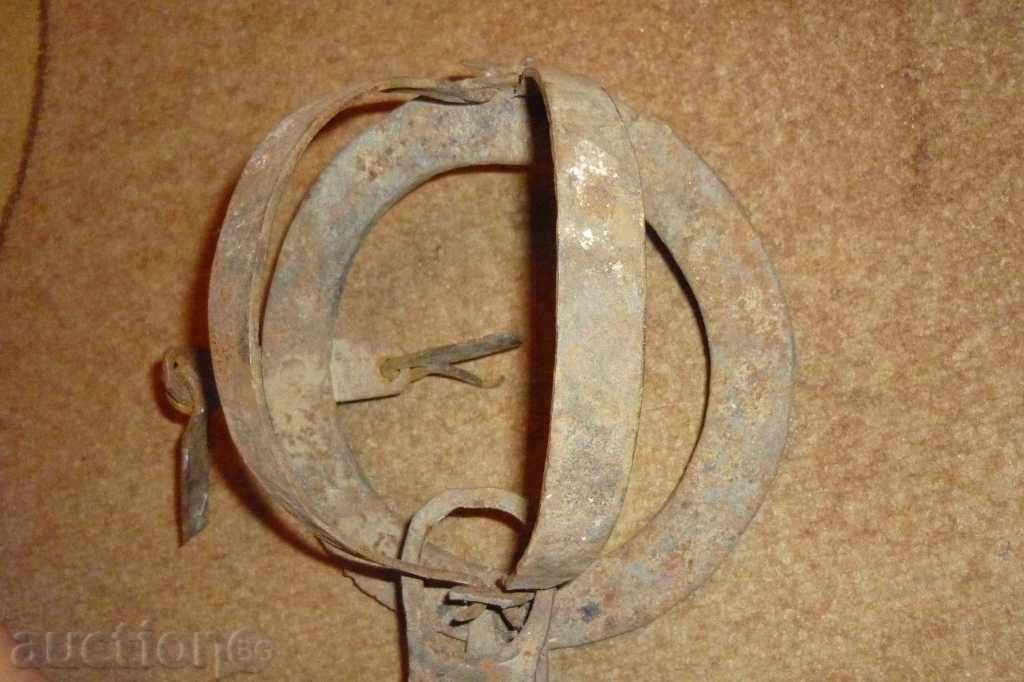 Auction An antique hand forged trap Auction An antique hand forged trap