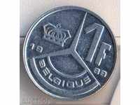 Belgia 1 Franc 1989