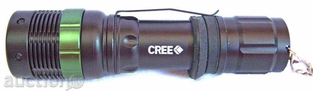 Delivery of Flashlight with CREE LED diode 500 lm Delivery of Flashlight with CREE LED diode 500 lm