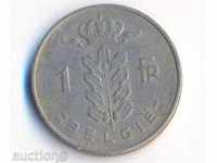 Белгия Belgie 1 франк 1956 година