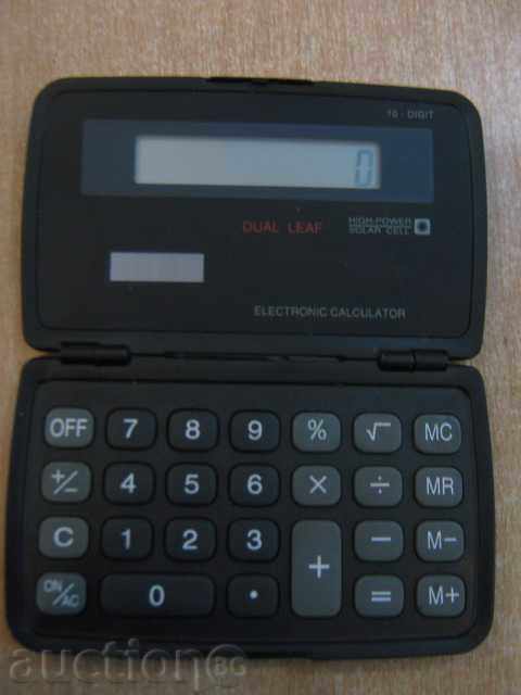 Calculator "DUAL LEAF"
