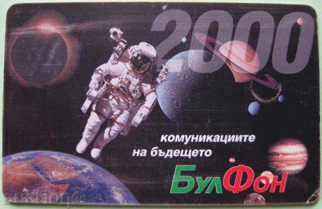 Tonuri BULFON Card 2000 - Astronaut