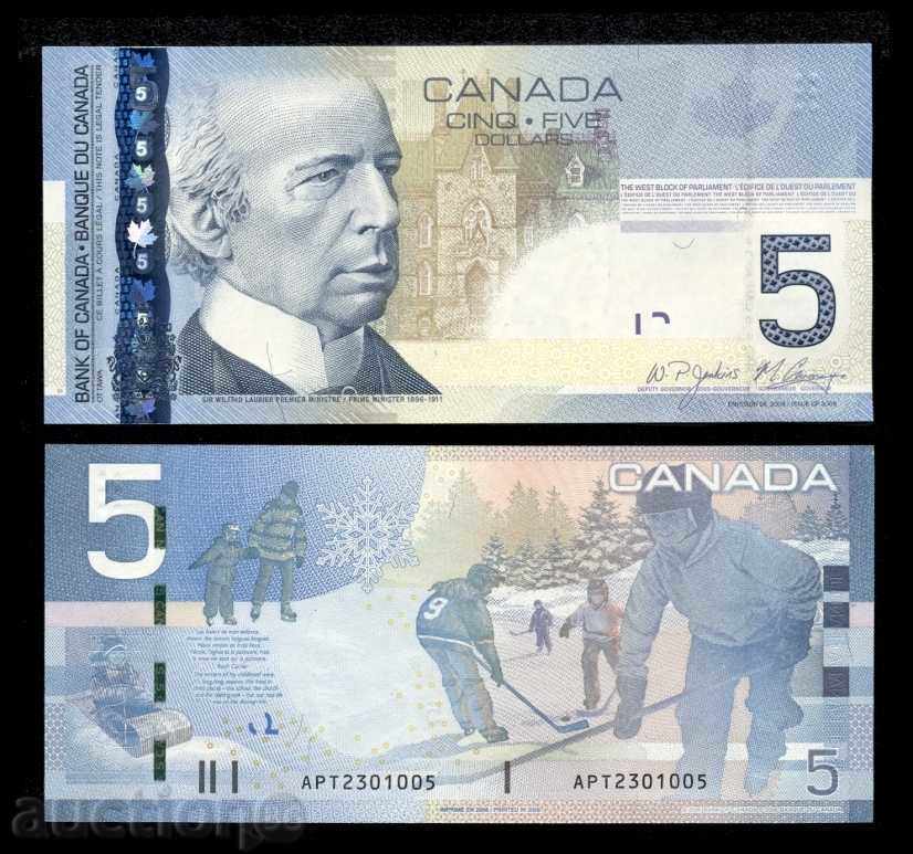 Канада 5 долара 2006 UNC