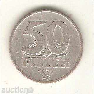 + Hungary 50 fillets 1974