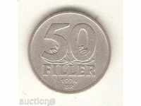 +Унгария  50  филера  1974 г.