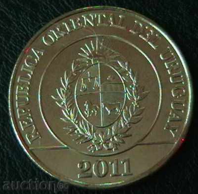 5 Peso 2011, Uruguay cu preț € 2.39 | 4.67 BGN