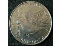 100 liras 1973, Vatican