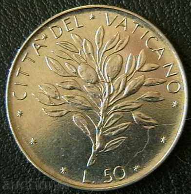 50 liras 1972, Vatican