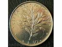 50 pounds 1972, Vatican City