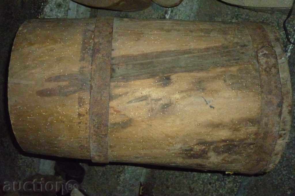 Ancient wood chiller, wooden mortar, wooden - 6 Ancient wood chiller, wooden mortar, wooden - 6