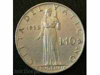 10 pounds 1953, Vatican