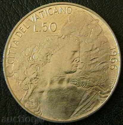 50 λίρες 1966, Βατικανό
