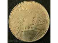 50 liras 1966, Vatican