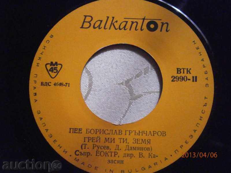 BORIS GRANCHAROV - small plate - BALKANTON - VTK 2990 - 5 BORIS GRANCHAROV - small plate - BALKANTON - VTK 2990 - 5