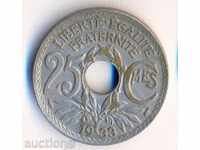 France 25 centime 1933