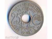 France 25 centime 1932