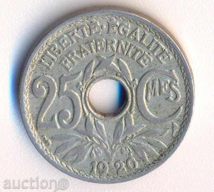 Γαλλία 25 centimes 1920