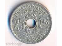 Franța 25 centime 1920