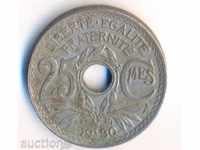 Franța 25 centime 1930