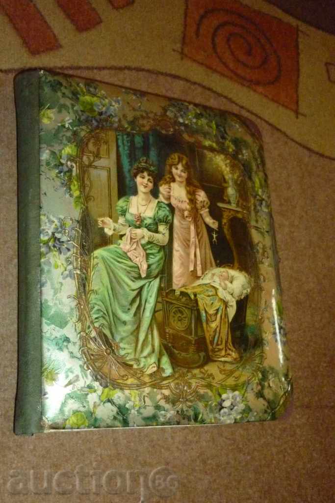 Старинен албум края на 19-ти век, снимка, фотогрфия, картичк с цена 125.00 лв. | € 63.91