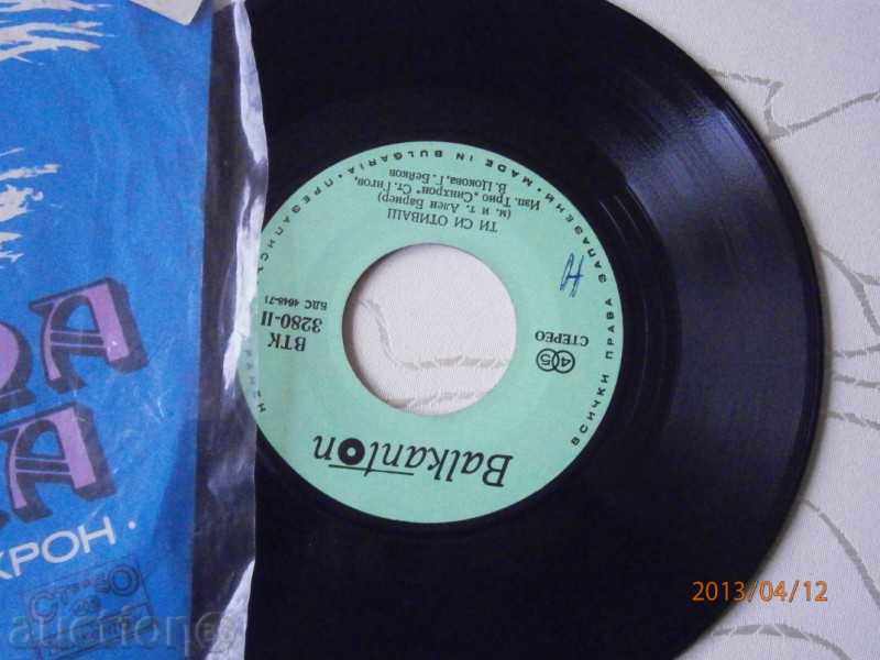 Delivery of TRIO SYNCHRON - PALOMA - small plate - BALKANTON - VTM 3280