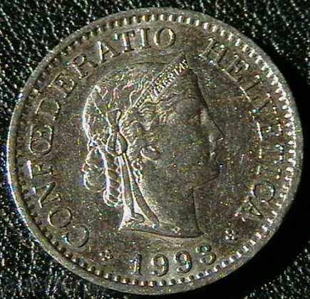 10 рапен 1993, Швейцария с цена € 0.54 | 1.06 лв.