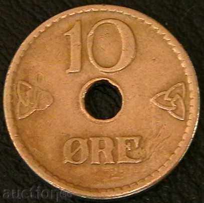 10 øre 1949, Νορβηγία