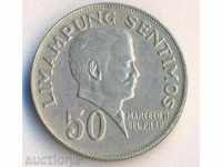 Filipine, 50 centavos 1972 Pilar