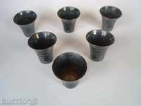 Cups Egg holders, heavy metal, Russian, branded