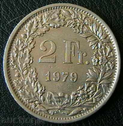 2 Franc 1979, Switzerland with price 4.00 BGN | € 2.05 2 Franc 1979, Switzerland with price 4.00 BGN | € 2.05