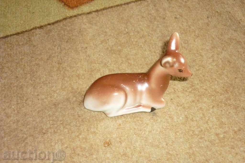 Porcelain figurine, figurine - doe 3