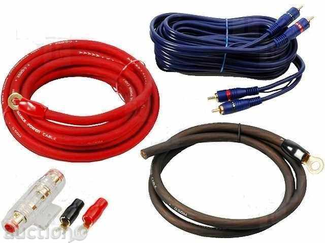 Високочестотен кабел за усилвател на кола, тонколони, Бас ..