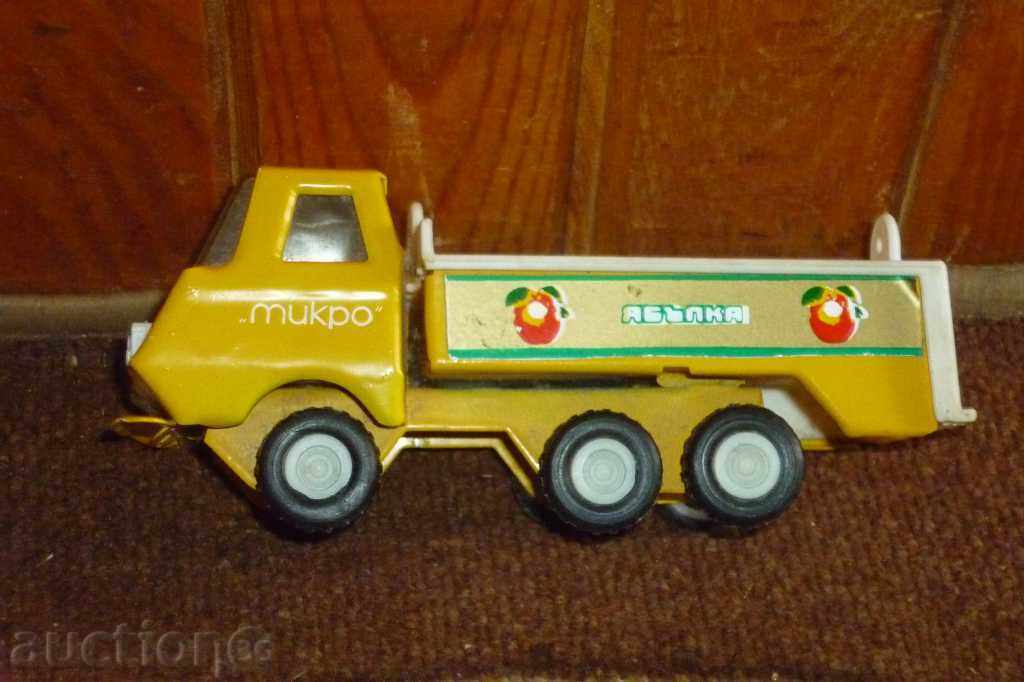 Soc. tin truck toy, car, cart, car
