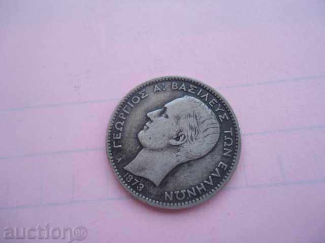 1 drachma 1873 year Greece - 5 1 drachma 1873 year Greece - 5