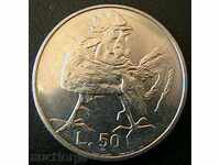 50 Lire 1974, San Marino