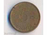 Finlanda 5 penny 1972
