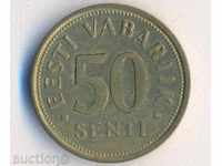 Estonia 50 cents 1992