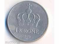 Норвегия 1 крона 1976 година